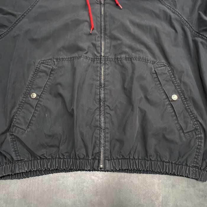POLO RALPH LAUREN 90'S SPORTS Zip Up Hooded Jacket BLACK/L 90年代