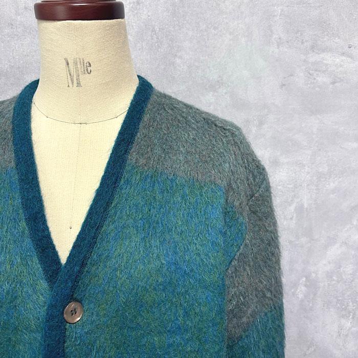 60's DIPLOMAT MOHAIR CARDIGAN Made in USA/L 60年代 ディプロ