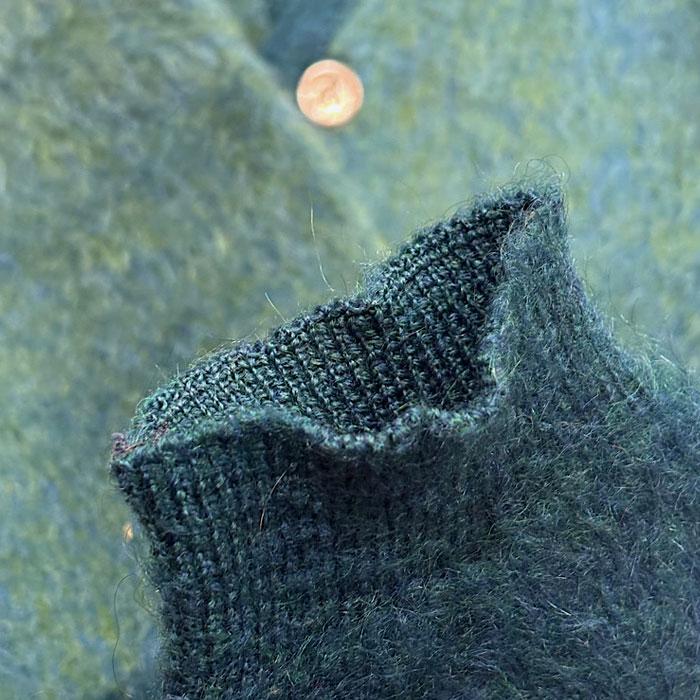 60's DIPLOMAT MOHAIR CARDIGAN Made in USA/L 60年代 ディプロ
