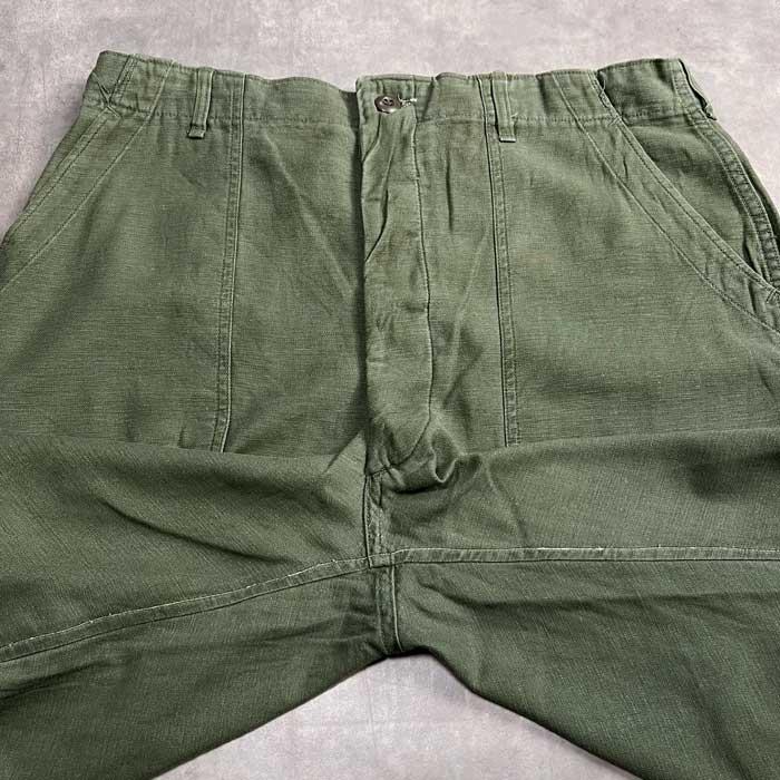 60's U.S.ARMY BAKER PANTS W38L31 60年代 ベイカーパンツ