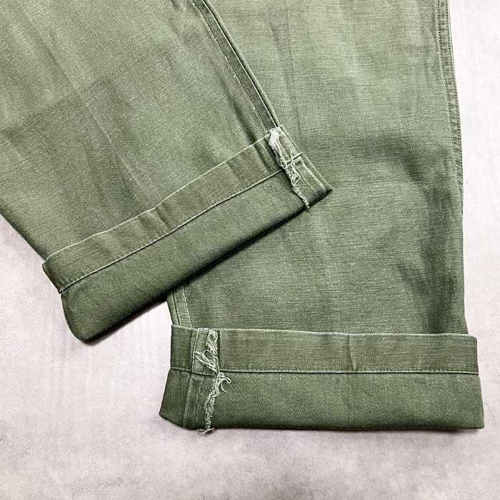 60's U.S.ARMY BAKER PANTS W38L31 60年代 ベイカーパンツ
