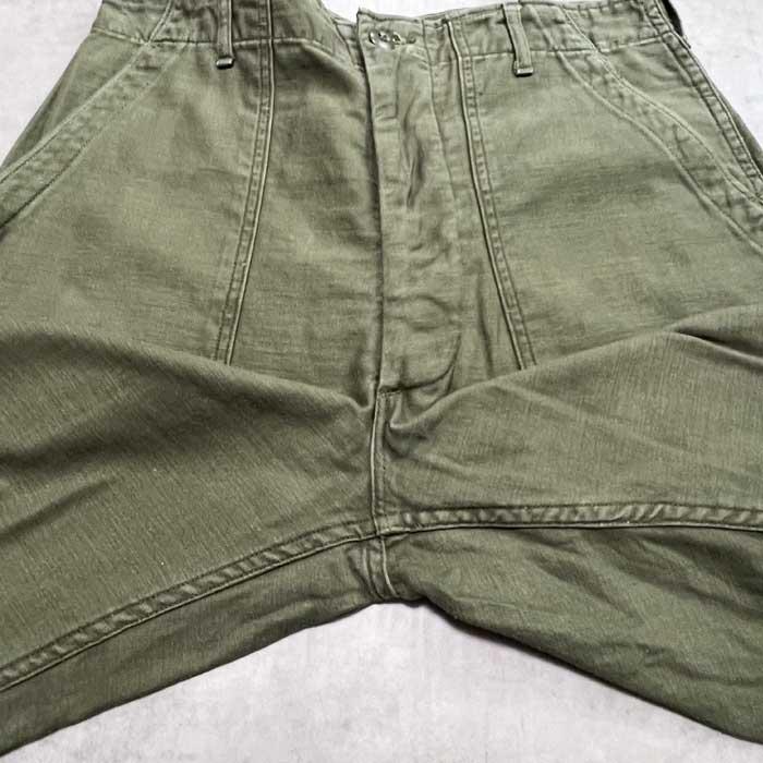 70's U.S.ARMY BAKER PANTS W34L29 70年代 ベイカーパンツ