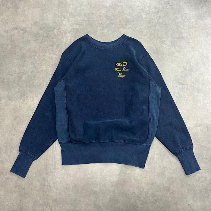 煉*郎様 70s champion reverseweave スウェット 単色タ CHAMPION REVERSE WEAVE 70S 「単色タグ、青2段プリント、M