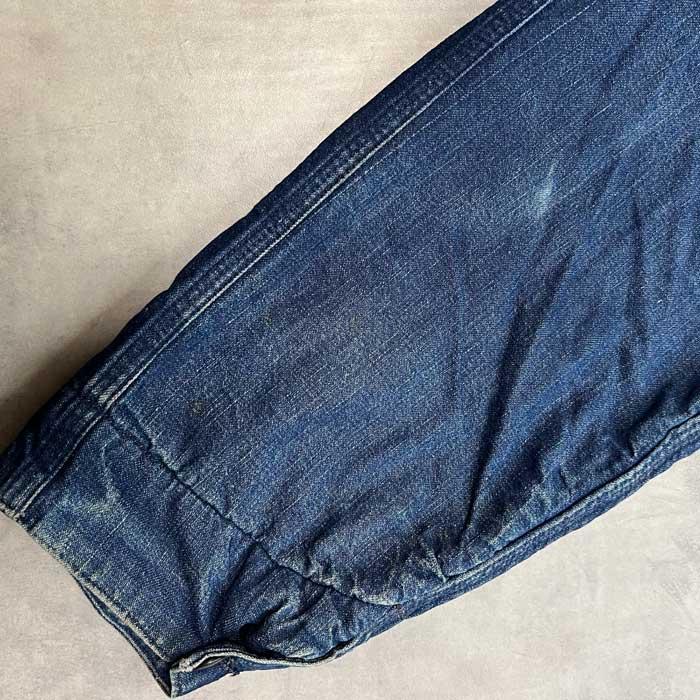 Sears 60'S SEARS Blanket Lined Denim Zip Jacket 60年代 Sears 60'S SEARS Blanket Lined Denim Zip Jacket 60年代