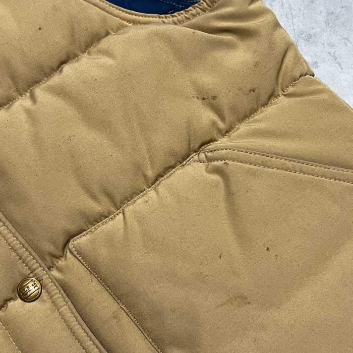 L.L.Bean 80'S DOWN VEST SAND BEIGE 80年代 エルエルビーン L.L.Bean 80'S DOWN VEST SAND BEIGE 80年代 エルエルビーン