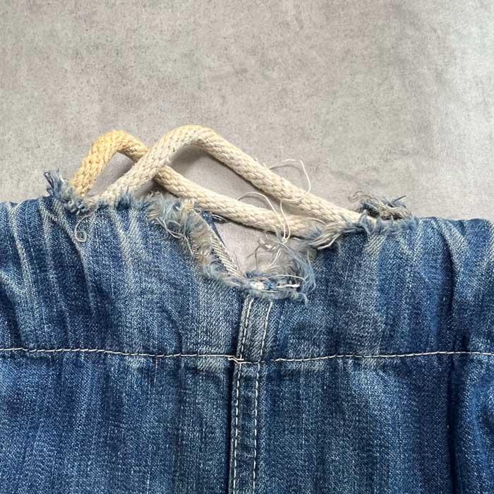 1930s 大戦US.ミリタリー　デニムランドリーバッグ 30-40'S U.S MILITARY Denim Laundry Bag 30-40年代 U.S