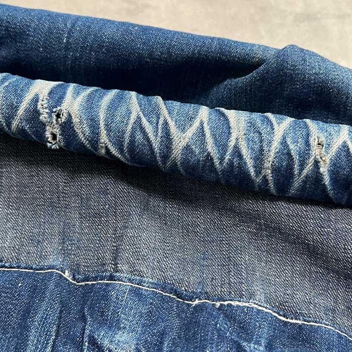 1930s 大戦US.ミリタリー　デニムランドリーバッグ 30-40'S U.S MILITARY Denim Laundry Bag 30-40年代 U.S