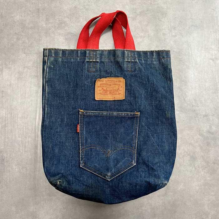 ビンテージ　Levi's デニムバッグ Levi's LEVI'S リーバイス デニム バッグ レディース メンズ エコ