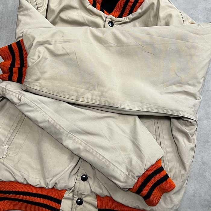 60'S Varsity Jacket Reversible Made in USA BLACK/38 60年代 バー
