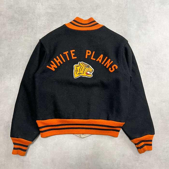 60'S Varsity Jacket Reversible Made in USA BLACK/38 60年代 バー