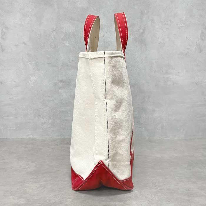 【雰囲気最高】80'LLbean トートバッグ　made in USA アメ製 L.L.Bean 80'S L.L.BEAN TOTE BAG Made in USA RED/NATURAL 80