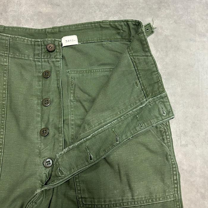 60's U.S.ARMY BAKER PANTS Side Adjust MEDIUM 60年代 ベイカーパンツ