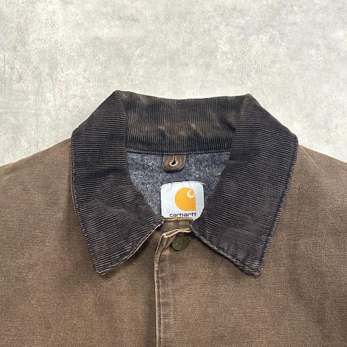 carhartt 00s USA製 チョアコート CHT フェード◎ XL 00's CARHARTT CHORE COAT Made in USA XL/CHOCOLATE 2000年代