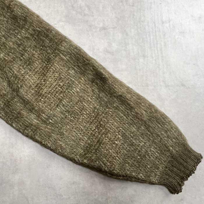 60'S PURITAN Mohair Cardigan Made in USA GREEN/M 60年代