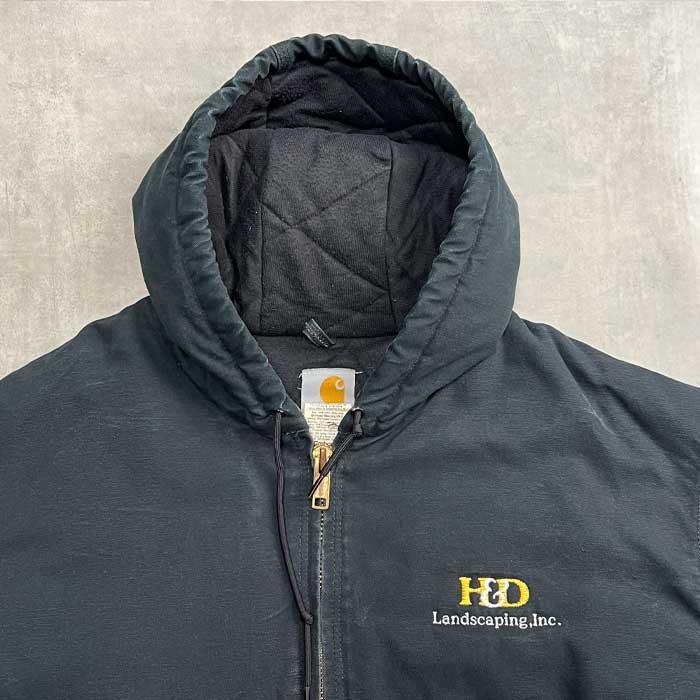 美品　Carharttアクティブジャケット xxlサイズ ブラック Carhartt CARHARTT ACTIVE JACKET BLACK/XXL カーハート