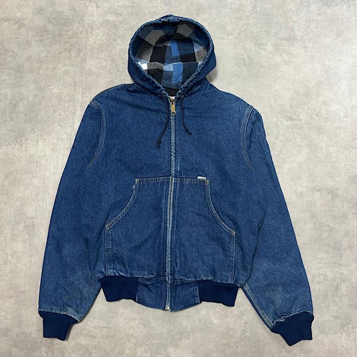90'S CARHARTT DENIM ACTIVE JACKET BLUE/M 90年代 カーハート