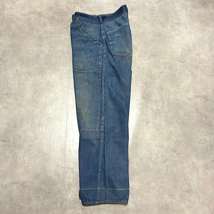 40's BILT-WELL Double Knee Denim Painter Pants W31.5L28 40