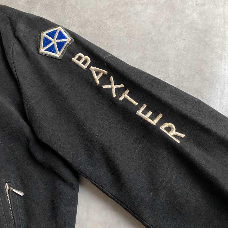 Vintage 60's GERMANY Souvenir Jacket BLACK 60年代 ヴィンテージ