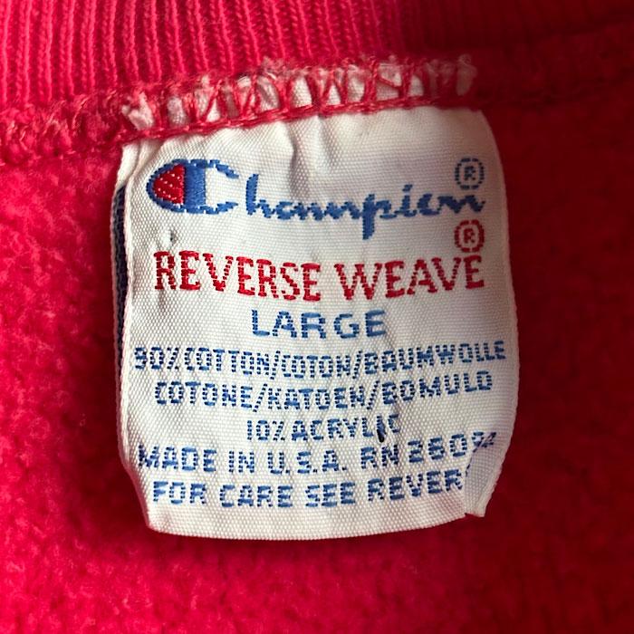 90's Champion Reverse Weave Made in USA L/PINK 90年代 90's Champion Reverse Weave Made in USA L/PINK 90年代