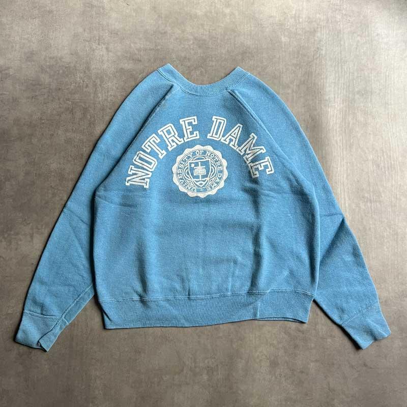 極美品　70s チャンピオン　champion ラグランスリーブ　スウェット L Champion（チャンピオン） 70'S CHAMPION Raglan Sweat Shirts SKY