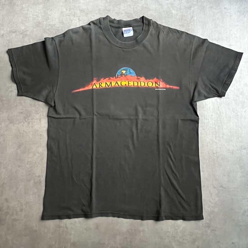 90'S ARMAGEDDON×NOKIA Movie T-Shirts BLACK/XL 90年代 アルマゲドン