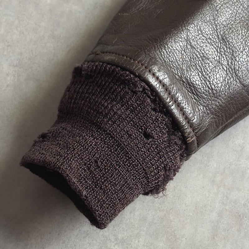 70's U.S NAVY G-1 Imperial Leather&Sportswear MIL-T-7823E/44