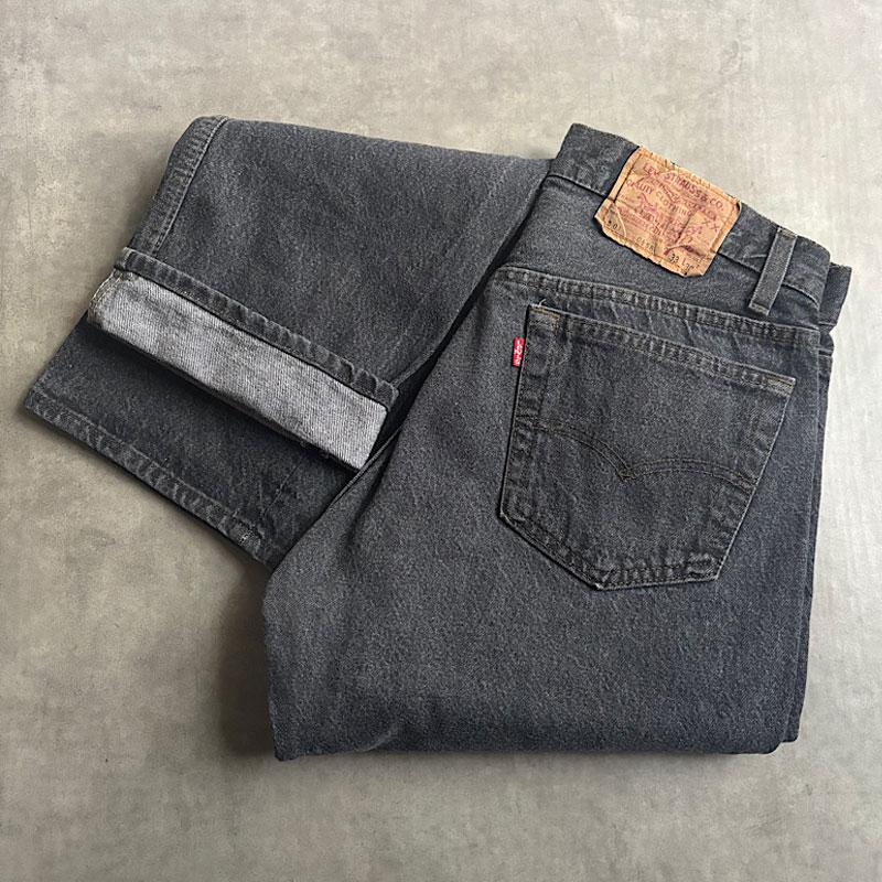 G*2様 リーバイス 501-0658 先染めブラック W33L30 usa製 リーバイス 501 ブラック 先染め【Levis 501-0658 Made in USA