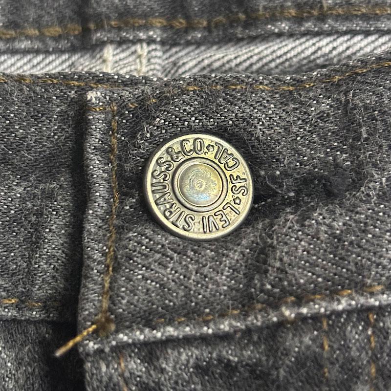 80's Levi's 501-0658 Yarn Dyed Made in USA W33L30/BLACK 80年代