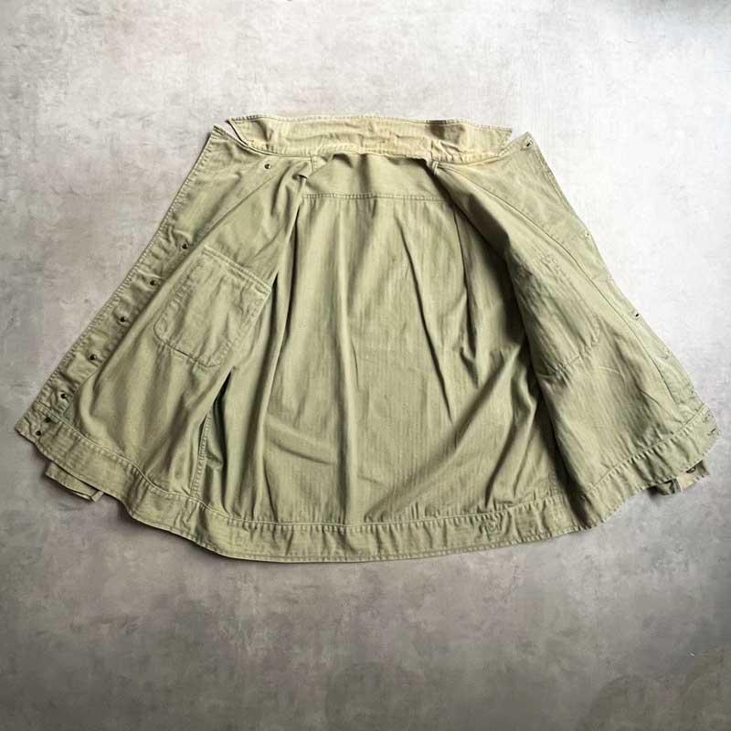 40's U.S ARMY M-41 13 Star Botton HBT Jacket Size 46R 40年代