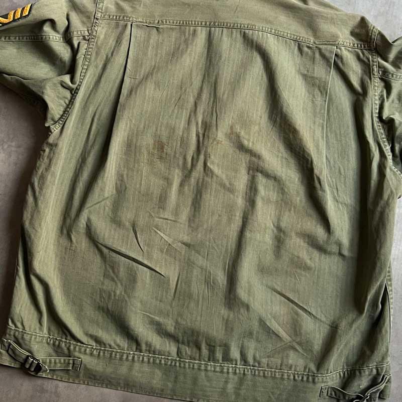 40's U.S ARMY M-41 13 Star Botton HBT Jacket Size 46R 40年代 40's U.S ARMY M-41 13 Star Botton HBT Jacket Size 46R 40年代