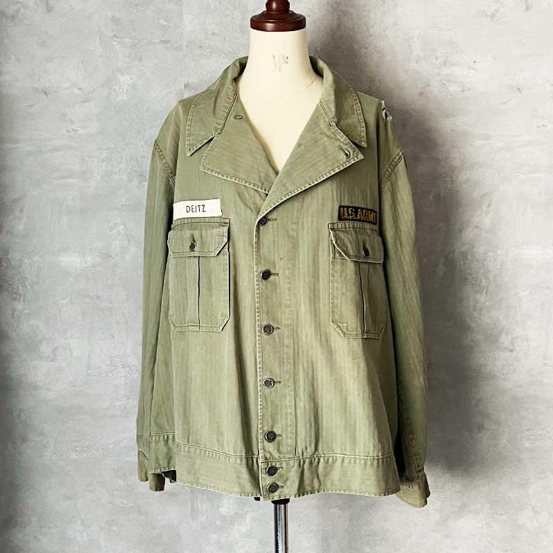 40's U.S ARMY M-41 13 Star Botton HBT Jacket Size 46R 40年代 40's U.S ARMY M-41 13 Star Botton HBT Jacket Size 46R 40年代