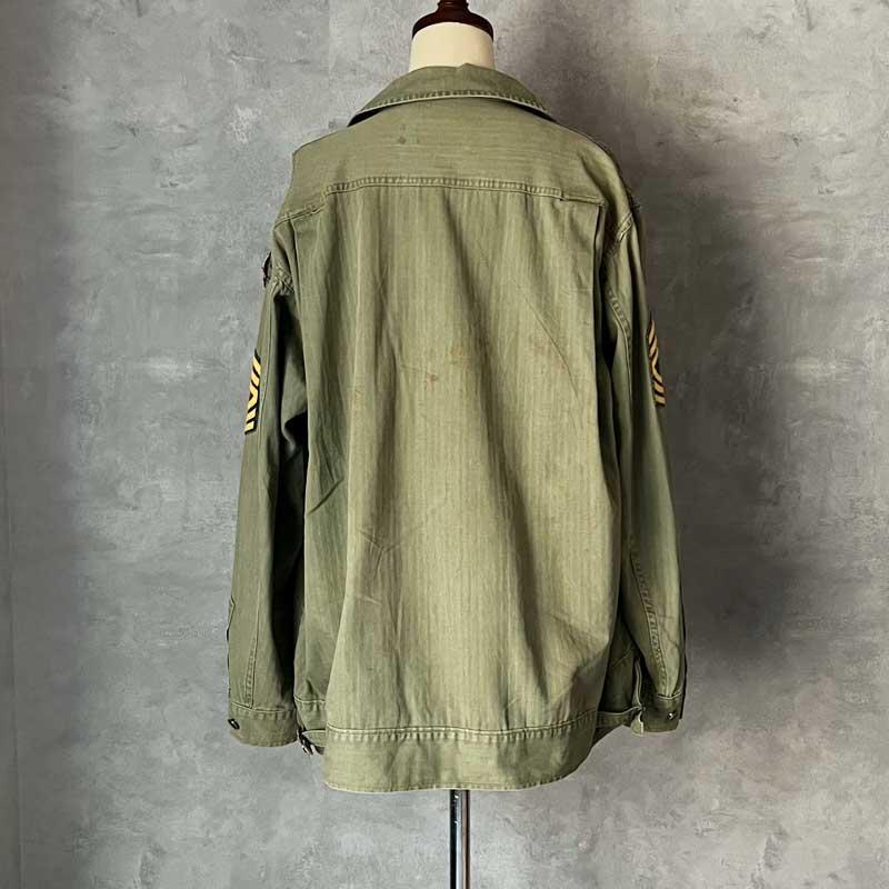 40's U.S ARMY M-41 13 Star Botton HBT Jacket Size 46R 40年代 40's U.S ARMY M-41 13 Star Botton HBT Jacket Size 46R 40年代