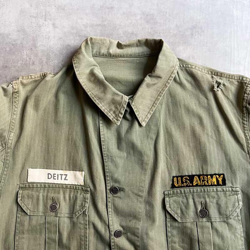 40's U.S ARMY M-41 13 Star Botton HBT Jacket Size 46R 40年代 40's U.S ARMY M-41 13 Star Botton HBT Jacket Size 46R 40年代