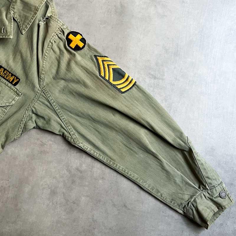40's U.S ARMY M-41 13 Star Botton HBT Jacket Size 46R 40年代 40's U.S ARMY M-41 13 Star Botton HBT Jacket Size 46R 40年代