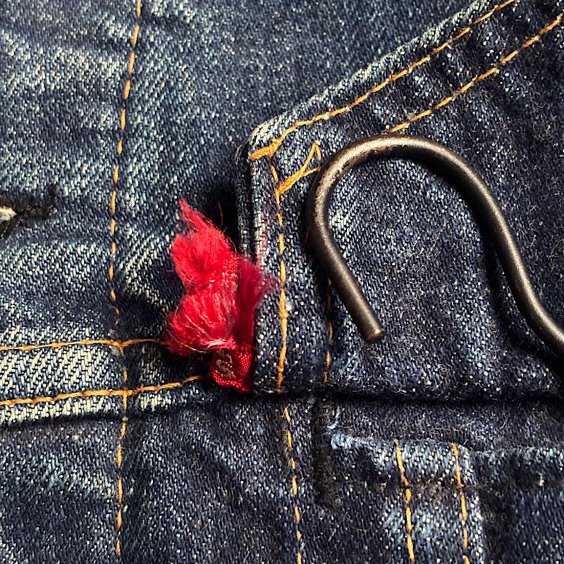 60's Levi's 70505-0317 Blanket Lined Denim Trucker Jacket Big 