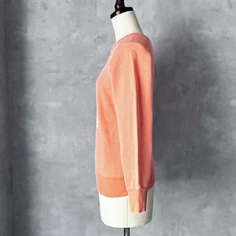 60'S MONSTER PRINT Vintage Sweat Shirts ORANGE 60年代