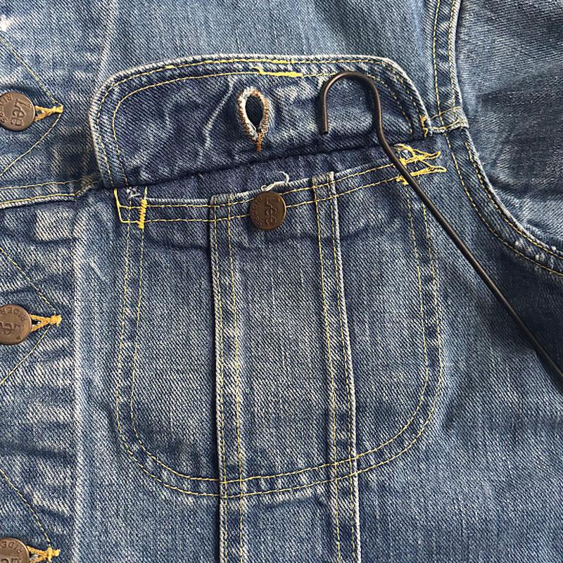 80's Lee 220J PATD-153438 Denim Jacket Made in USA 80年代 リー