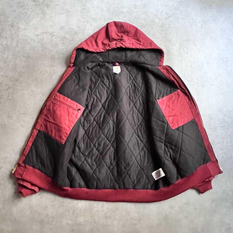 Carhartt アクティブジャケット J130 CRI 赤 Lサイズ Carhartt J130 Burgundy red Active Jacket 2Xl | eBay
