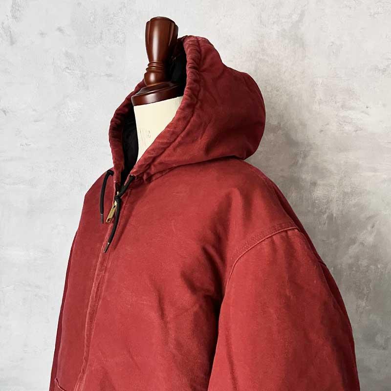 Carhartt アクティブジャケット J130 CRI 赤 Lサイズ Carhartt J130 Burgundy red Active Jacket 2Xl | eBay