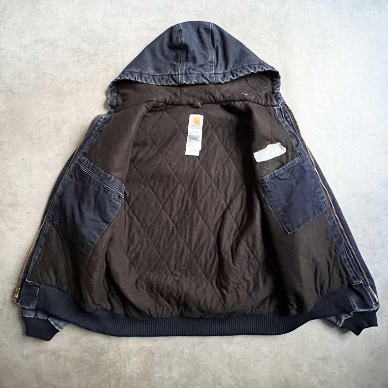 Carhartt 00'S CARHARTT ACTIVE JACKET J130 NAVY MEDIUM Carhartt 00'S CARHARTT ACTIVE JACKET J130 NAVY MEDIUM