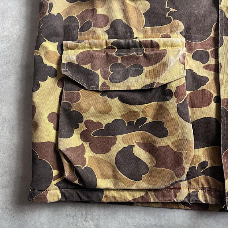 70-80'S EDDIE BAUER Gore-Tex Duck Camo Down Parka XL 70-80年代