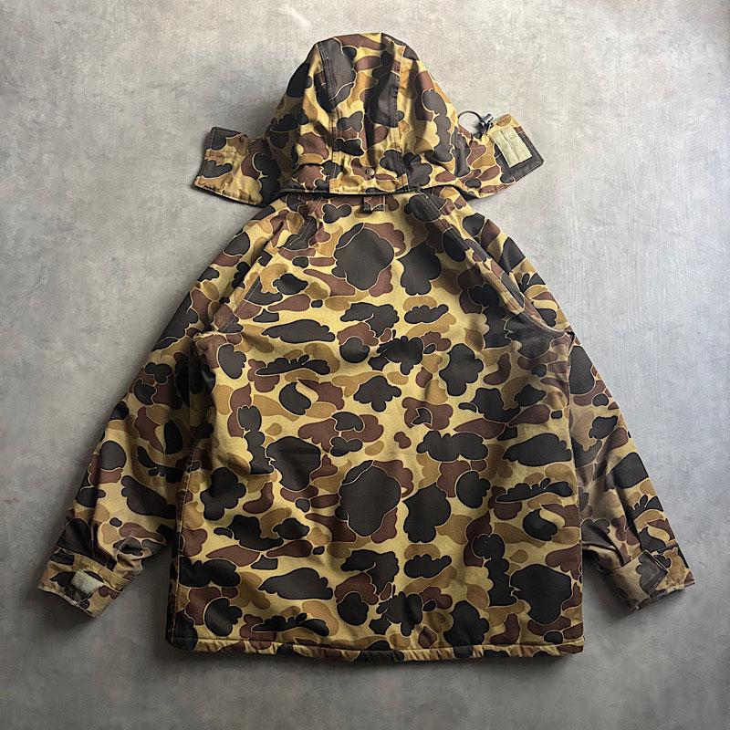 70-80'S EDDIE BAUER Gore-Tex Duck Camo Down Parka XL 70-80年代