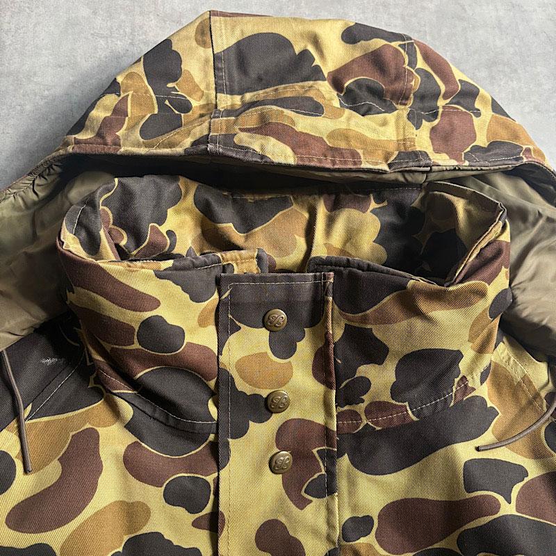 70-80'S EDDIE BAUER Gore-Tex Duck Camo Down Parka XL 70-80年代