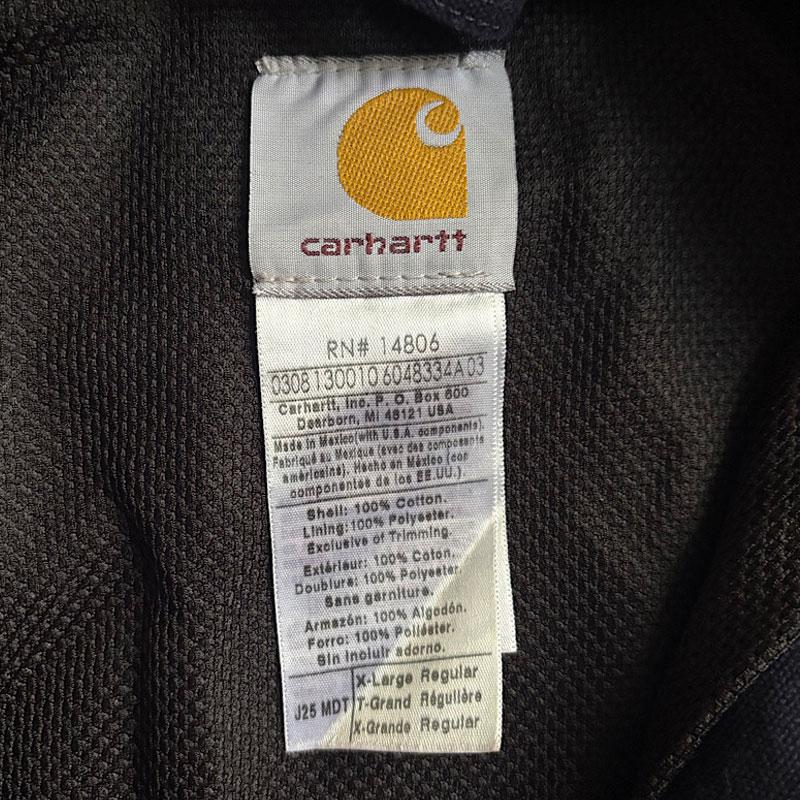 00'S CARHARTT Active Jacket Deadstock XL/NAVY 00年代 カーハート