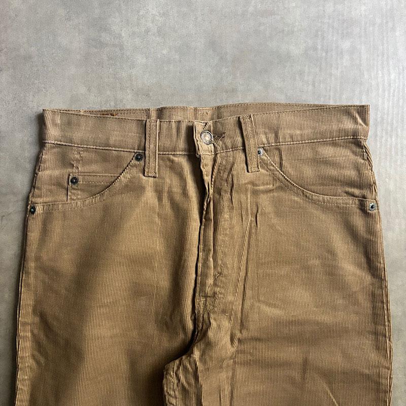 80'S Levi's 517-1523 Bootcut Corduroy Pants Made in USA W34L30