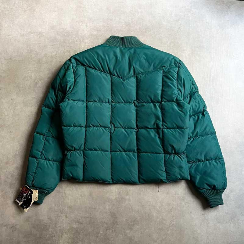 Schott N.Y.C 90'S SCHOTT Down Jacket Made in USA DEAD STOCK GREEN