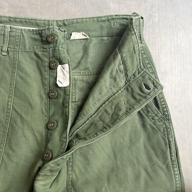 60's U.S.ARMY Side Adjust Baker Pants SMALL 60年代 ベイカー