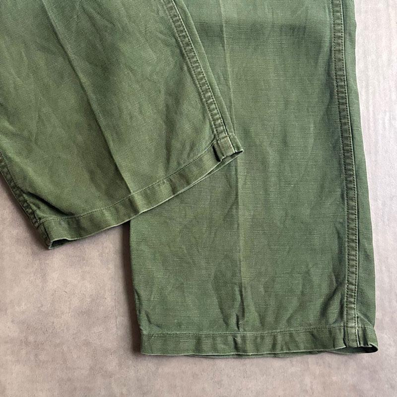 50s60sビンテージ USARMY ベイカーパンツ アジャスター付 SMALL 1960s US.ARMY コットンベイカーパンツ アジャスター付き 表記
