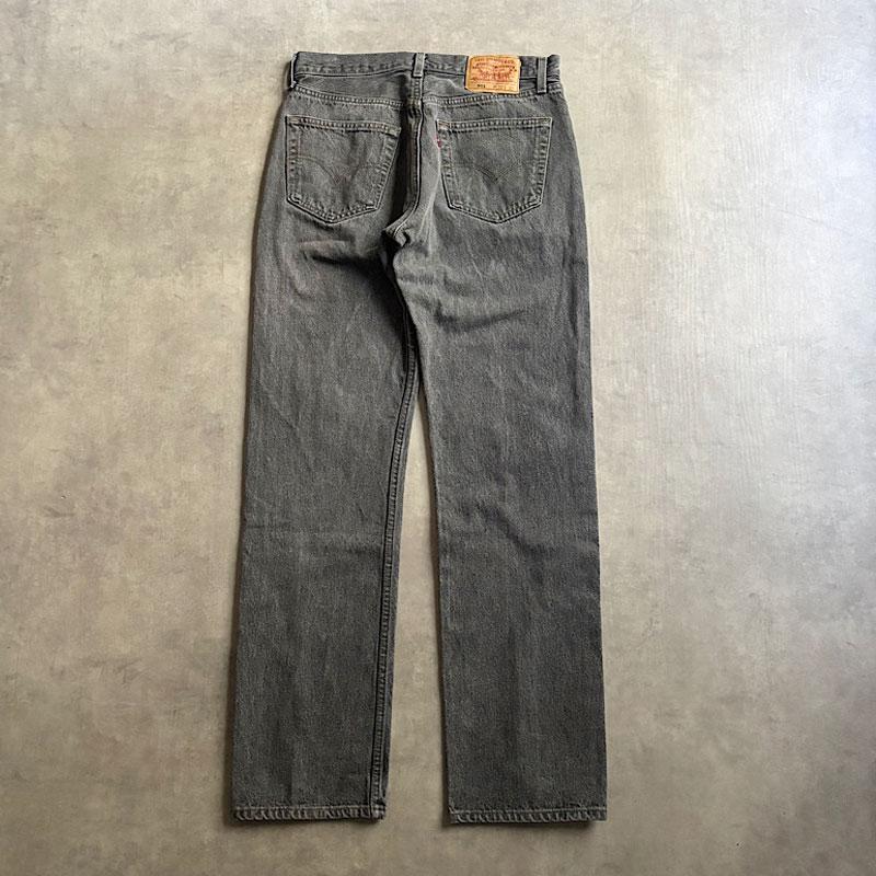 90's Levi's 501-0658 Yarn Dyed Made in USA W32L32/BLACK 90年代