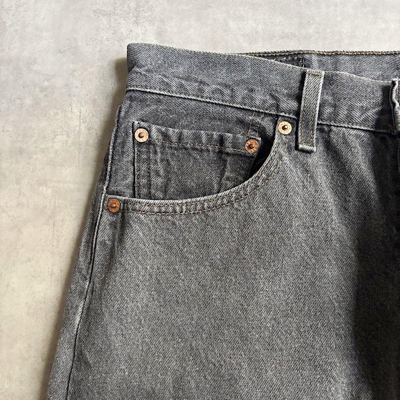90's Levi's 501-0658 Yarn Dyed Made in USA W32L32/BLACK 90年代